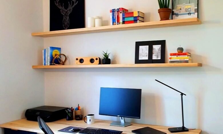 Install Floating Shelves